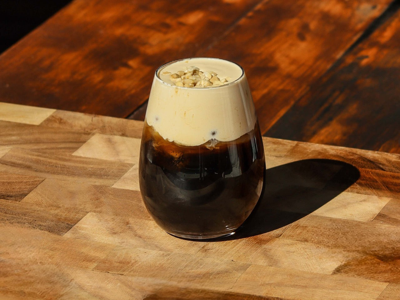 Peanut Butter Cold Foam Iced Coffee
