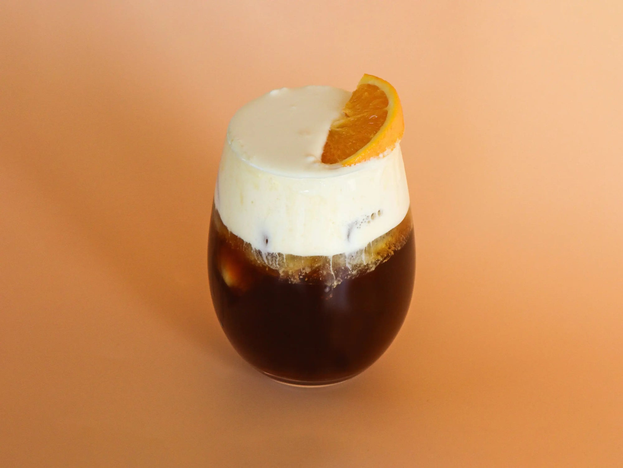A Citrus Twist on the Mont Blanc Iced Coffee