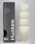 Stack of 4 Natural coloured Huskee cups
