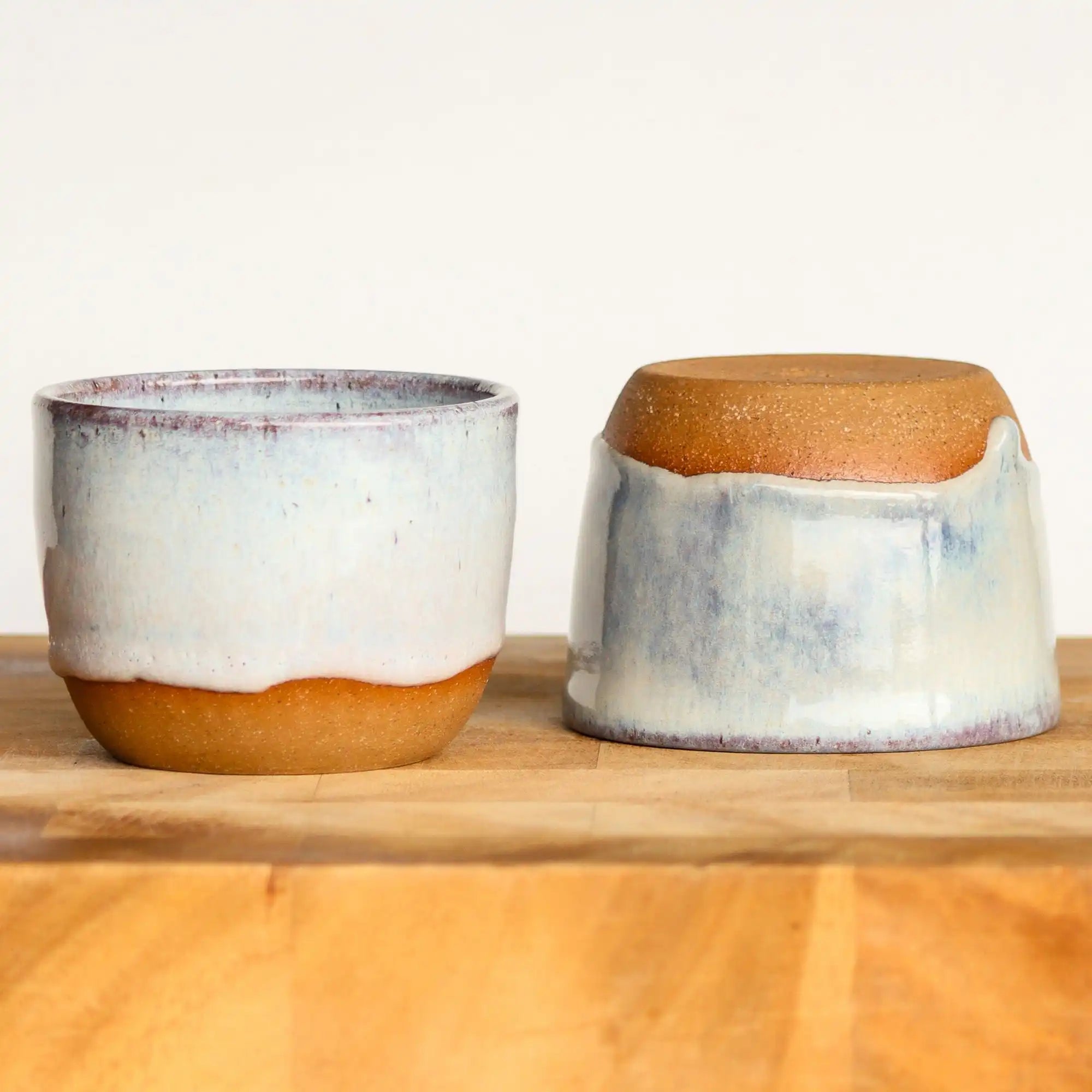Handcrafted Latte Cup by Miriam Fraser Studio – Lilac Glaze