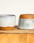 Handcrafted Latte Cup by Miriam Fraser Studio – Lilac Glaze