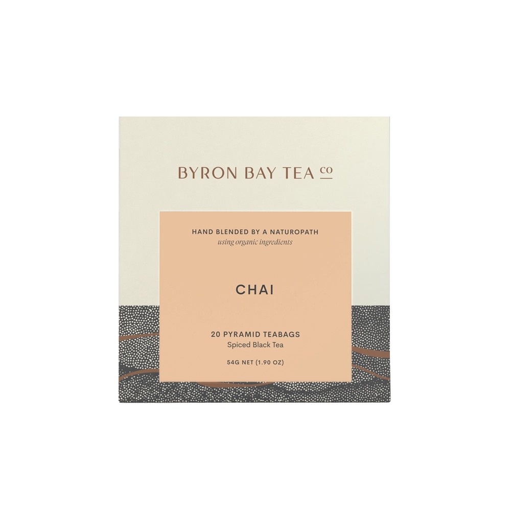 Chai teabag box 