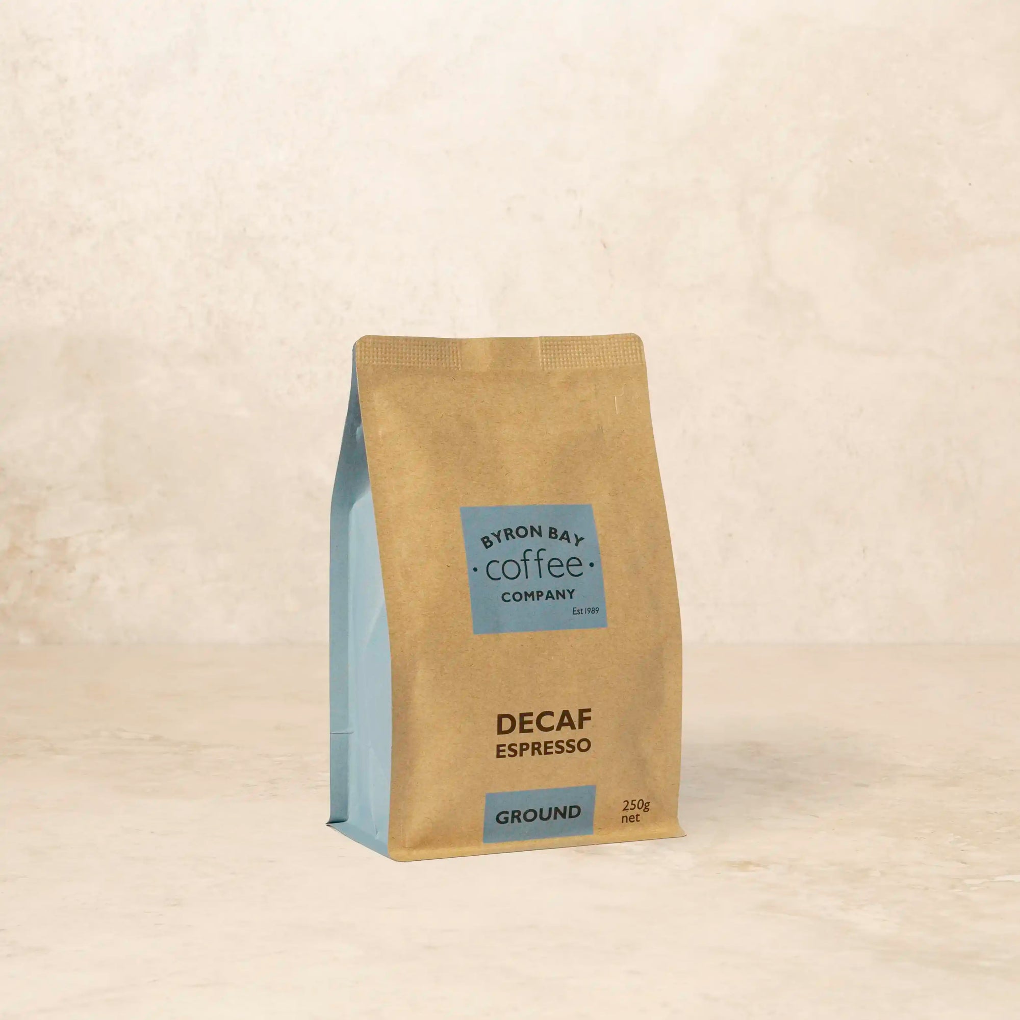 Organic Decaf coffee beans from Byron Bay Coffee Company - mycotoxin free and Mountain Water processed.