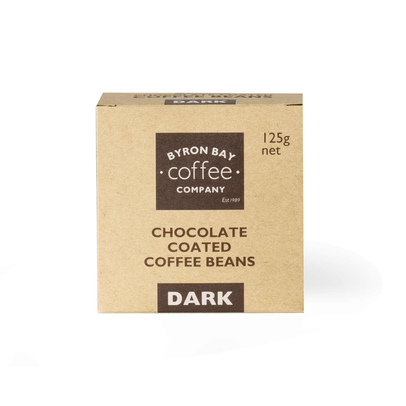 Gourmet coffee snack - roasted coffee beans wrapped in dark chocolate