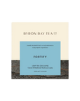 Retail box of Byron Bay Tea Co. Fortify leaf tea