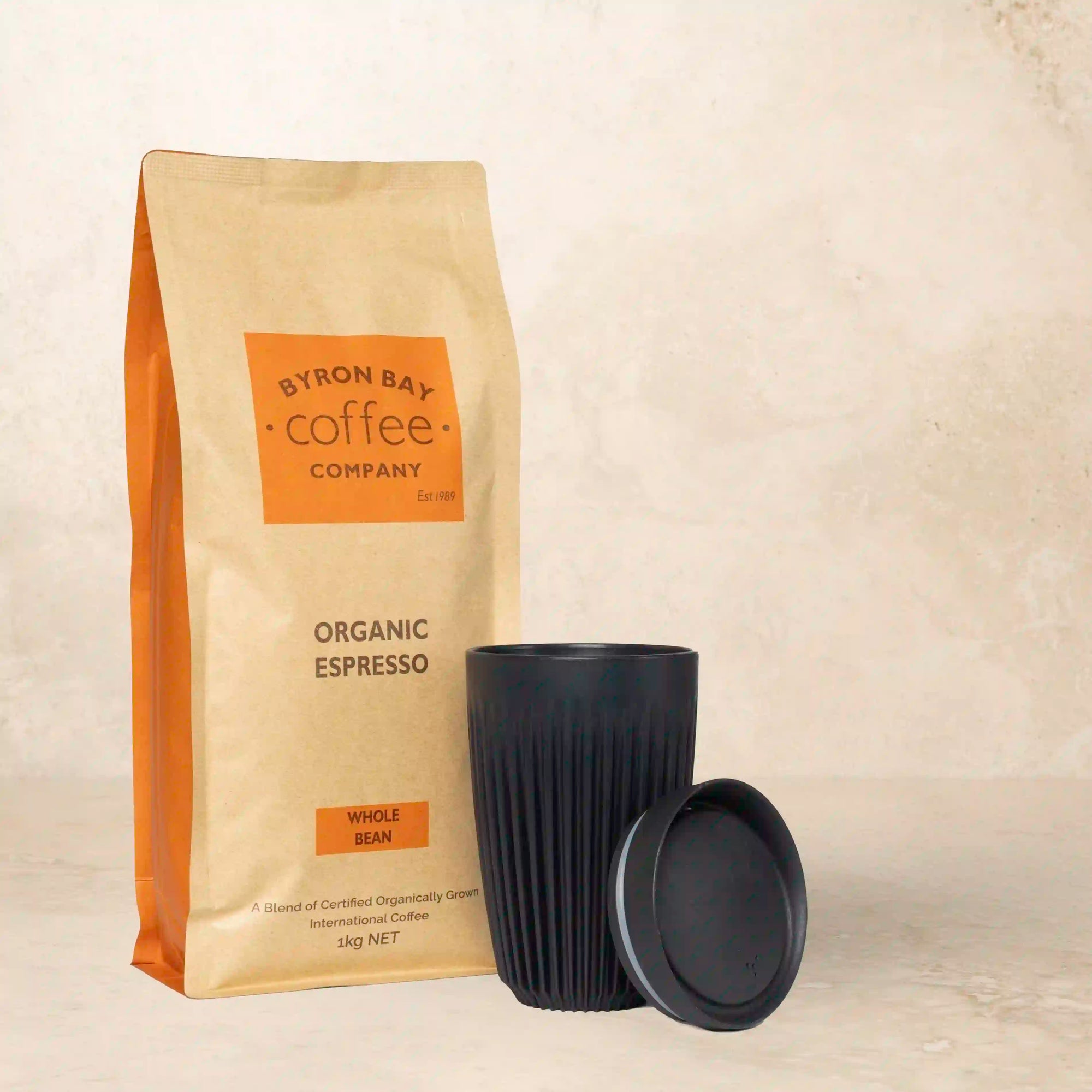 Huskee + Organic Coffee Kilo Pack - Byron Bay Coffee Company sustainable coffee bundle
