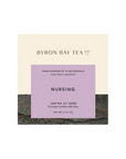 Retail box of Byron Bay Tea Co. Nursing leaf tea 