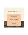 Retail box of Byron Bay Tea Co. Spice Dream leaf tea