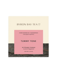 Retail box of Byron Bay Tea Co. Tummy Tone pyramid teabags