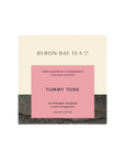 Retail box of Byron Bay Tea Co. Tummy Tone pyramid teabags