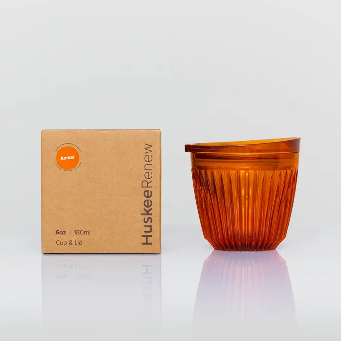 6oz HuskeeCup &amp; Lid- Amber